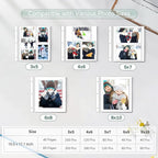 Popotop Large Photo Album Self Adhesive 4x6 5x7 8x10 Scrapbook Album DIY - Image 8