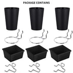 Kuhome 6 Sets Pegboard Bins - Image 5