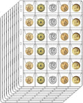 30-Pocket Coin Pages for Collectors, Standard 9-Hole Coin Collection Pages fit by Suremita