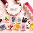 SJ 42 oz Soap Making Kit with Pink Silicone Loaf Mold, Wooden Box & Cutters | - Image 6