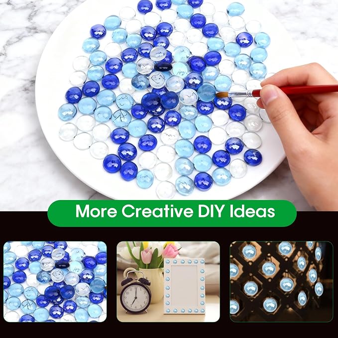 0.5LB Flat Glass Marbles - Image 3