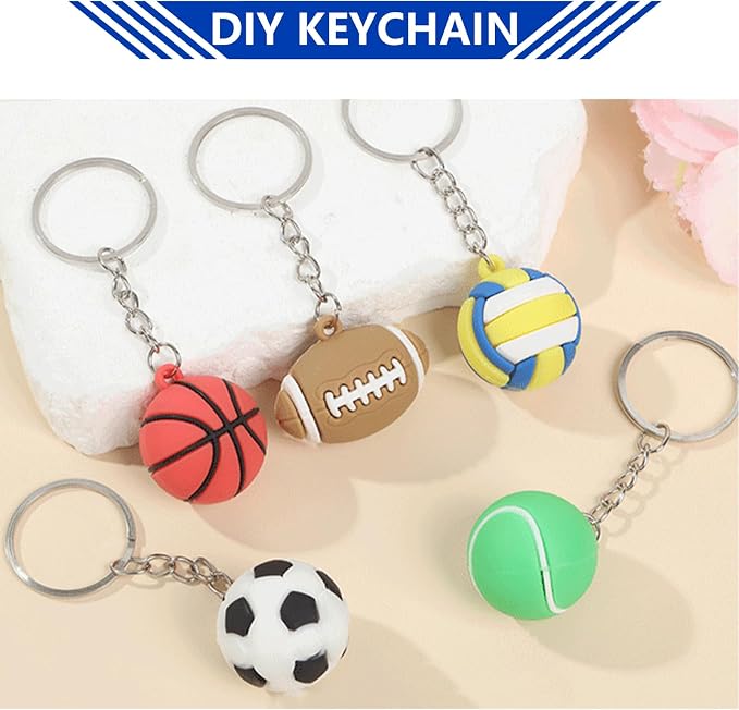 325pcs Keychain Making Kit Keychain Clips - Image 6