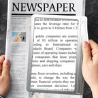 MAGNIPROS Patented 3X Large LED Page Magnifier - Image 5