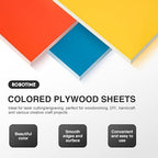 7 Pack Colored Plywood Sheets, Rolling Paint Process - Image 8