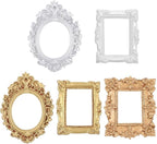 YUXIANLB 5 Pcs Miniature Dollhouse Mirror Set - Image 8