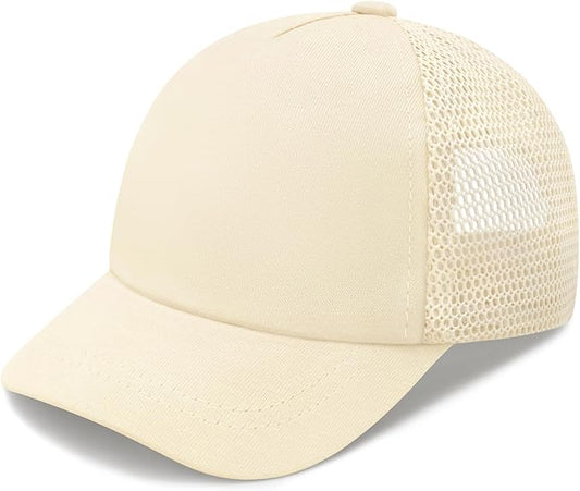 qikqik Baby Baseball Cap Toddler Baseball Hat with Mesh Infant Sun Hat UPF 50+ Baby Ball Cap Toddler Girl Hats Kids Hat Boys