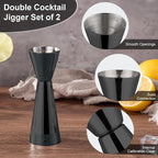 Briout Jigger for Bartending, Double Cocktail Jigger Japanese Premium 304 Food - Image 2