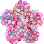 European Large Hole Spacer Charm Beads by VICTLOV