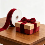 Songye Velvet Ribbon 10 Yards Christmas Velvet Wired Ribbons - Image 4