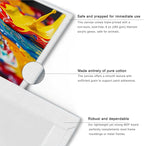 AETEXA Canvases for Painting 8x10 Inch, Canvas Bulk Pack of 12, 8 oz Primed - Image 4