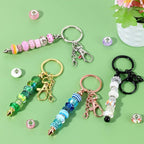 240 Pcs Large Hole Beads, Funtopia 40 Grids Rainbow European Beads - Image 5