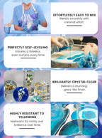 Jarezina Epoxy Resin Kit 64OZ, Crystal Clear Epoxy Resin-Strong and No Bubble - Image 5