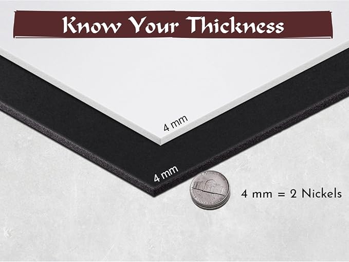 Shape Retention EVA Cosplay Foam - 4mm Thick X-Large 35”x59” High Density EVA - Image 3