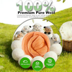 Wool Roving-3.5oz Needle Felting Wool, Soft Multi-Color Wool Fiber, Perfect - Image 5