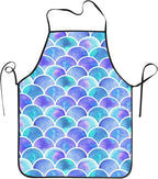 Apron Cooking Chef Work Shop Women Men Baking Decorations Painting Bbq Grilling by Unknown