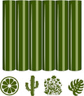 Tintnut Pesto Green Heat Transfer Vinyl, easy cut & weed, stretch washable by Tintnut
