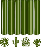 Tintnut Pesto Green Heat Transfer Vinyl, easy cut & weed, stretch washable by Tintnut