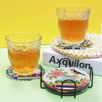 Axquilon 8 Pcs Books Diamond Art Coasters Kit - Image 5