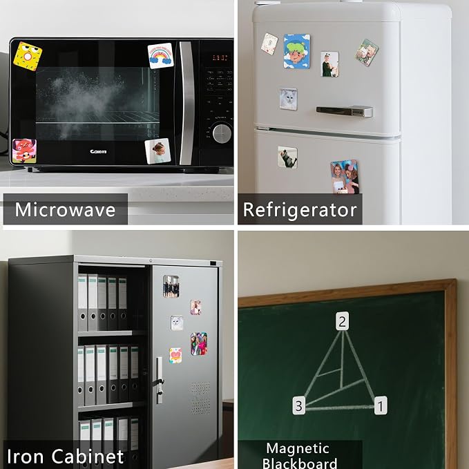 200pcs Sublimation Magnets Blanks Custom Fridge Magnets | Personalized - Image 6