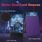 1200 Pack Card Sleeves, Matte Dual Trading Card Sleeves - Image 3