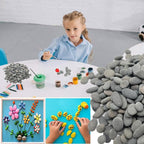 Lifetop 3LB Tiny Painting Rocks DIY Rock - Image 6
