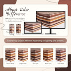 16 Pcs 8x18in Soft Felt Fabric Sheets, 16 Assorted Brown Colors Felt Pack - Image 5