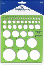 ALVIN, Circle Master Template, Drawing and Drafting Tool - Image 2