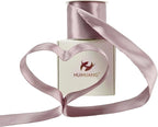 HUIHUANG Lilac Satin Wired Ribbon 2.5 inch Dusty Purple Double-Faced Satin Wire - Image 3