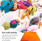 Jtnohx Color Felt, 1 Square Yard Felt Fabric, 1.4mm Thickness Flexible Craft - Image 6
