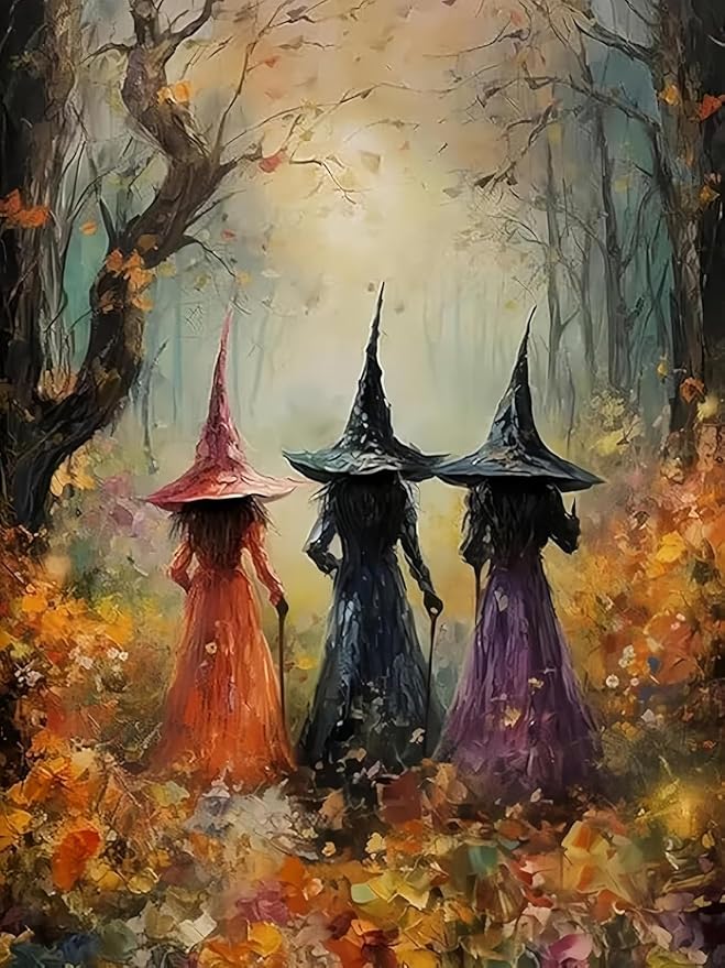 Halloween Stamped Cross Stitch Kits by TaeYsck