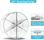 Rotating Markers Organizer for Kids, Acrylic Lazy Susan Organizers for Desks - Image 7