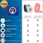 Coolfire Vibrating Alarm Clock Wristband, Silent Wake-Up Watch - Image 3