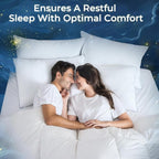 Sasttie King Size Pillows Set of 2, Bed Pillows - Image 6