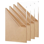 KAITELA 4 Pack Clear Acrylic Sheet 1/4" Thick, Display Cases, Laser Cutting by KAITELA
