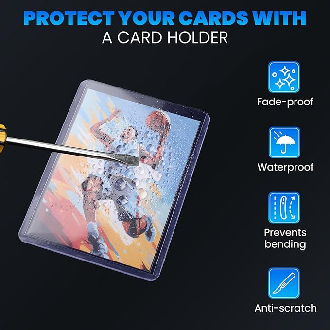 2000 Card Sleeves Top Loaders for Cards, Baseball Card Protectors, Trading Card - Image 3