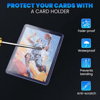 200 Card Sleeves Top Loaders for Cards, Baseball Card Protectors, Trading Card - Image 3