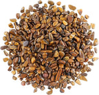 WAYBER Decorative Rocks, 2 Lbs/920g Tiger's Eye Stones Irregular Gem Pebbles by WAYBER