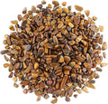 WAYBER Decorative Rocks, 2 Lbs/920g Tiger's Eye Stones Irregular Gem Pebbles by WAYBER
