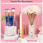 6000PCS Pearls for Crafting, Ivory No Hole Beads for Centerpieces Vases - Image 4