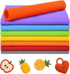 60pcs 15" × 12" 2mm Thick Soft Felt Fabric Sheet 60 Assorted Dark Series Colors - Image 7