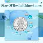 4000PCS 5mm Resin Rhinestones Bulk - Image 3