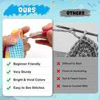 Totiro Crochet Kit for Beginners, Ducks Amigurumi Starter Kit, Easy DIY Craft - Image 3