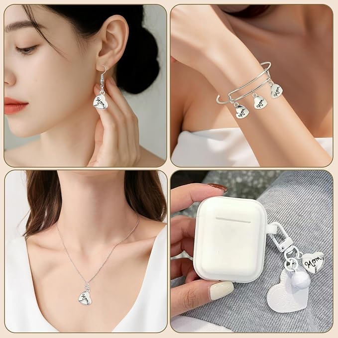 MARFOREVER 120 Pcs Mother's Day Charms - Image 7