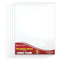 Clear Acrylic Sheets, 8.5" x 11", 0.02 Inch Transparent Thin Plastic Sheets by MEGAFORMAT