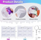 LET'S RESIN Pet Tag Resin Molds Silicone, Cat Dog Tag Molds - Image 2