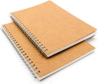 DSTELIN Blank Spiral Notebook, Soft Cover, Sketch Book, 100 Pages / 50 Sheets - Image 3
