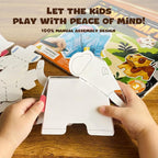 ChalKaa DIY Cardboard Animal Toys, 3D Coloring Puzzle Arts and Crafts - Image 4