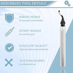 Deburring Tool with 12 High Speed Steel Blades, Deburring Tool 3D Printing - Image 4