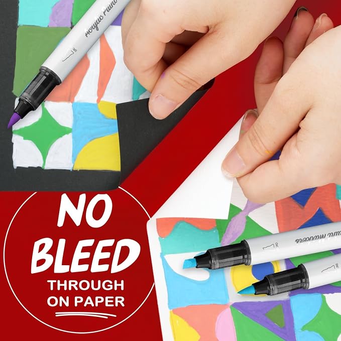 SFAIH 48 Colors Acrylic Paint Markers Set - Image 4