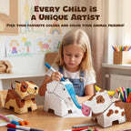 ChalKaa DIY Cardboard Animal Toys, 3D Coloring Puzzle Arts and Crafts - Image 3